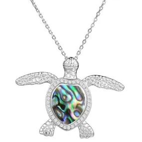 Abalone Hawaii Kai Honu Pendant