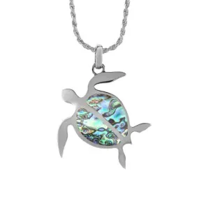 Abalone Lanai Honu Pendant