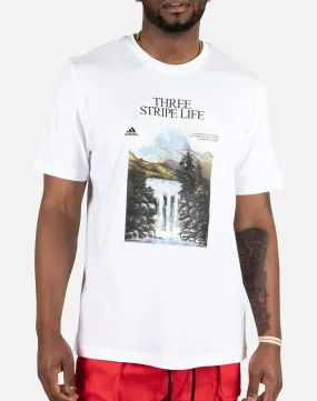 Adidas ATHLETICS MOUNTAIN GRAPHIC TEE