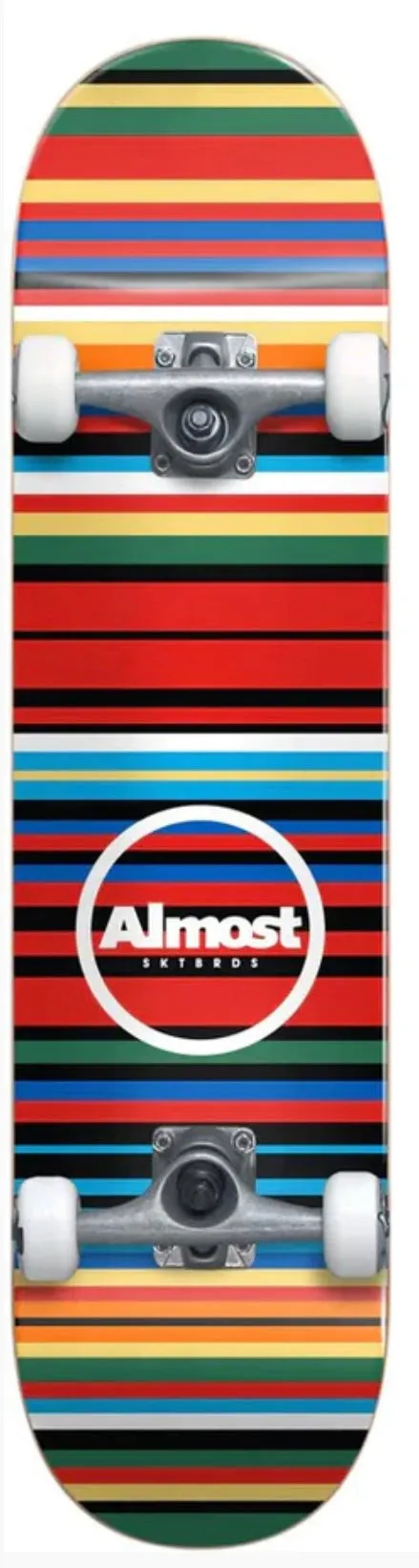 Almost Thin Stripes Complete Skateboard 7.75"