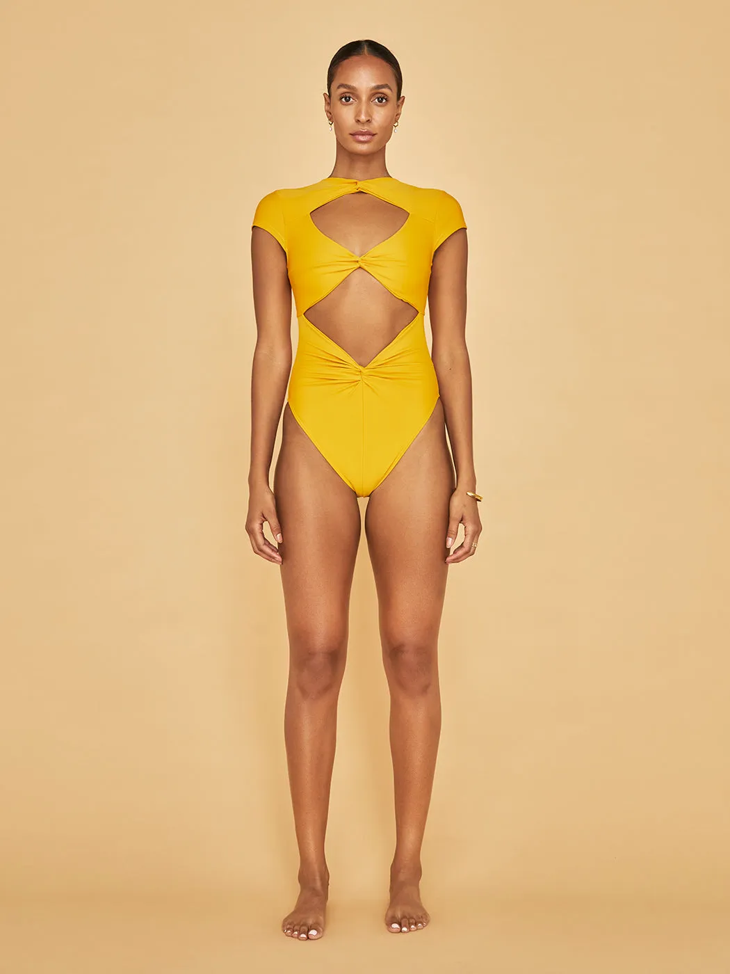 Aluna One Piece Swimsuit - Sunshine