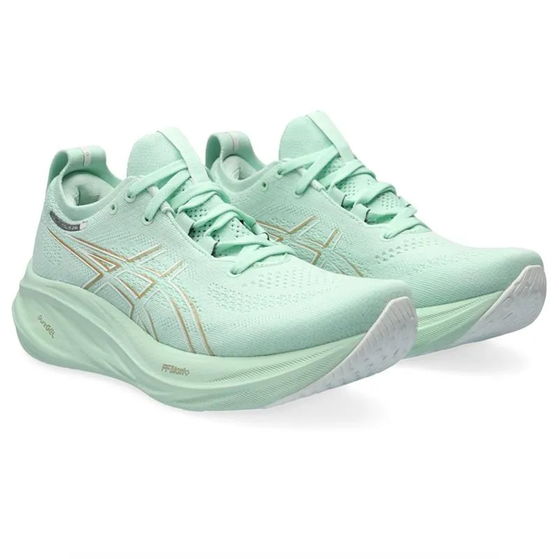 Asics Nimbus 26 Women's Running Shoes SS24 Mint Tint / Pale Mint