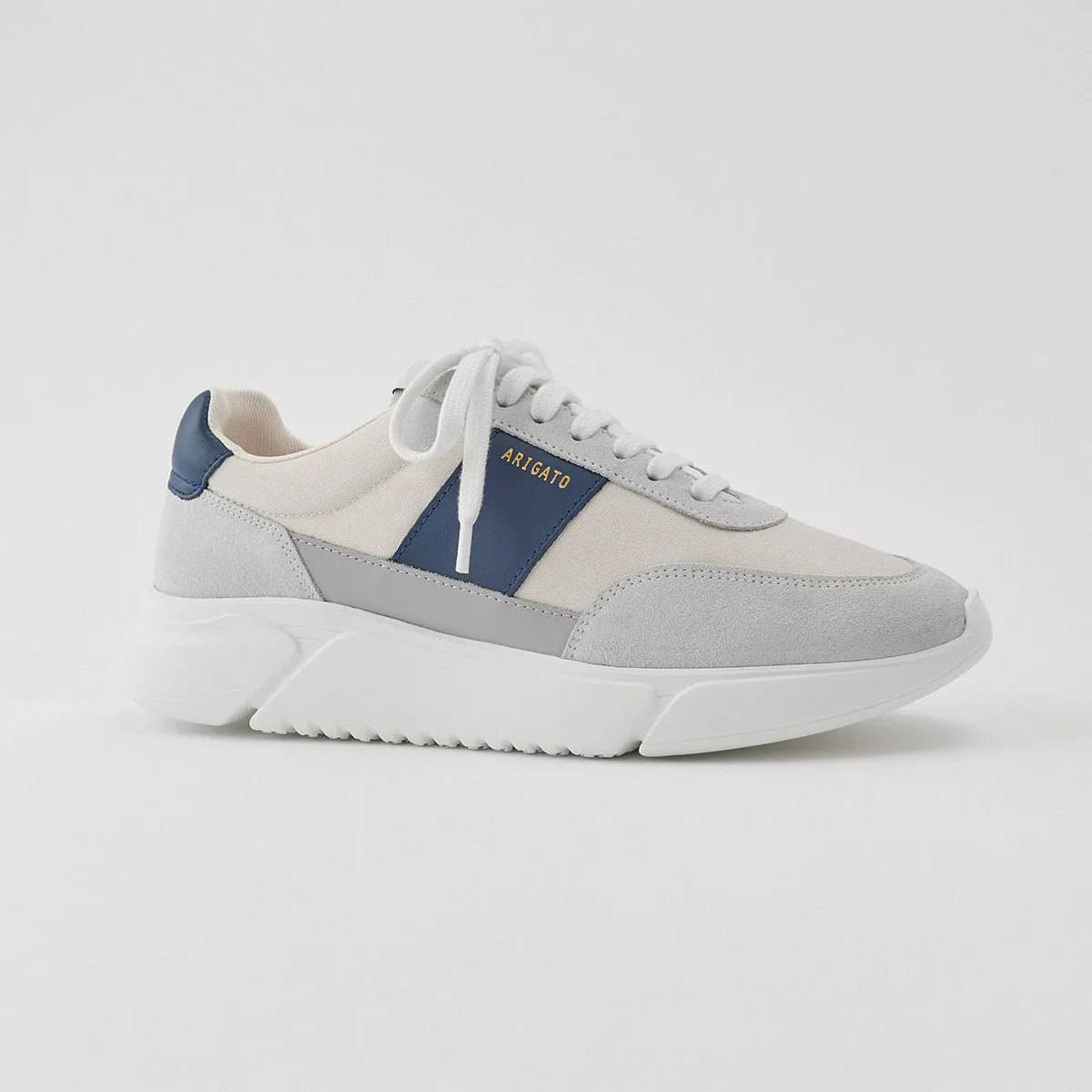 Axel Arigato - Genesis Vintage Runner Trainers in Cremino/Blue