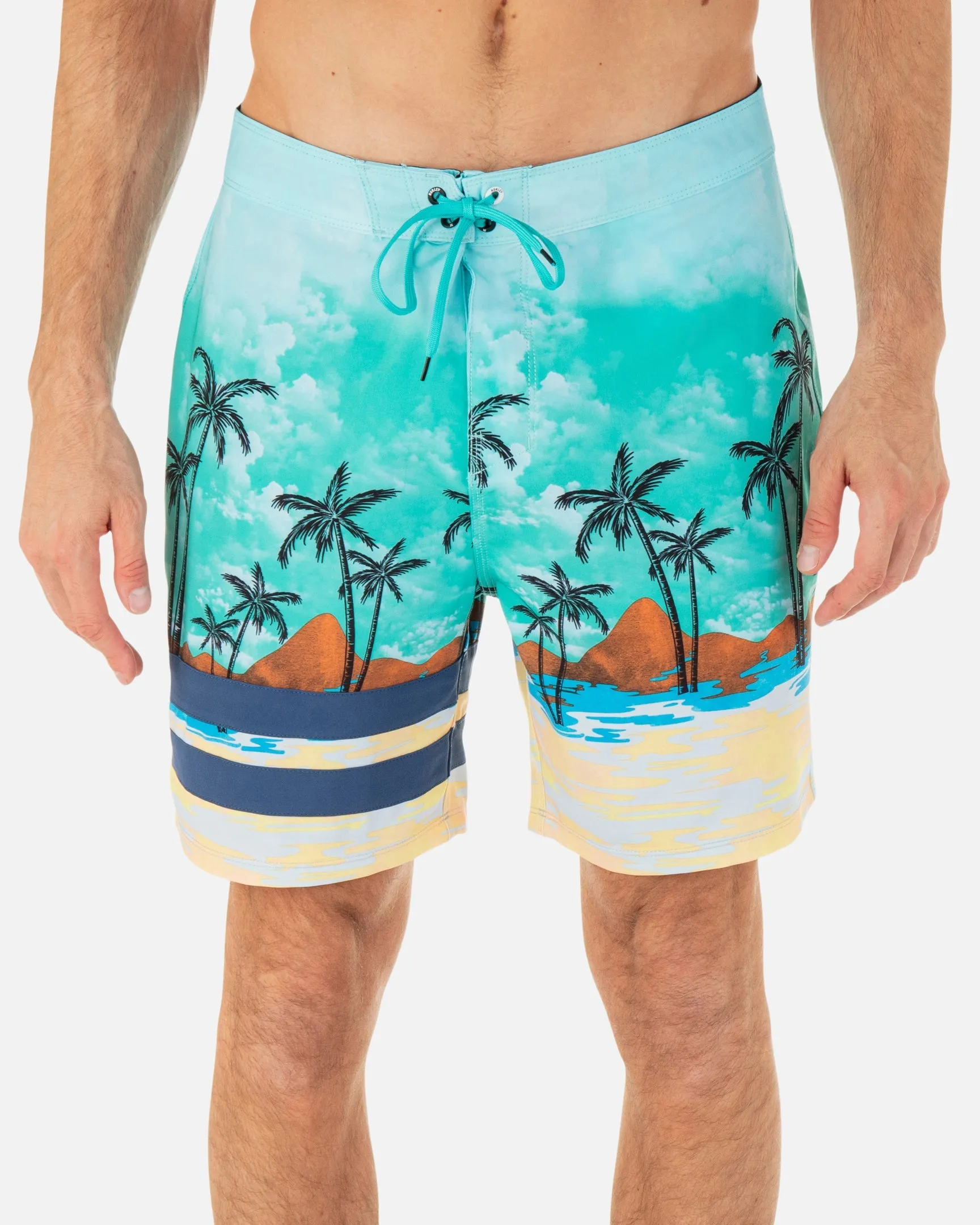 BLOCK PARTY BOARDSHORT 18"