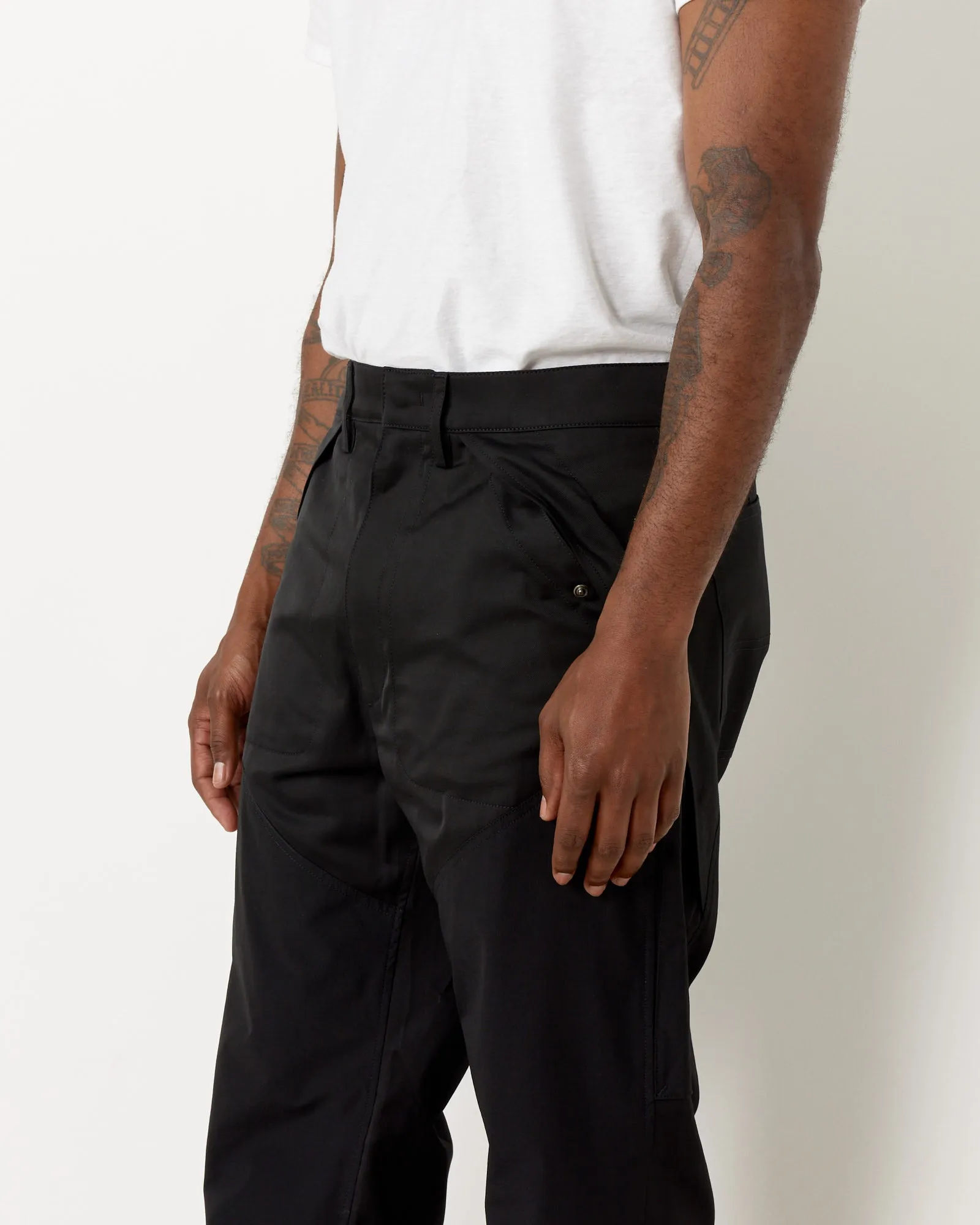 Cargo Trouser in Black