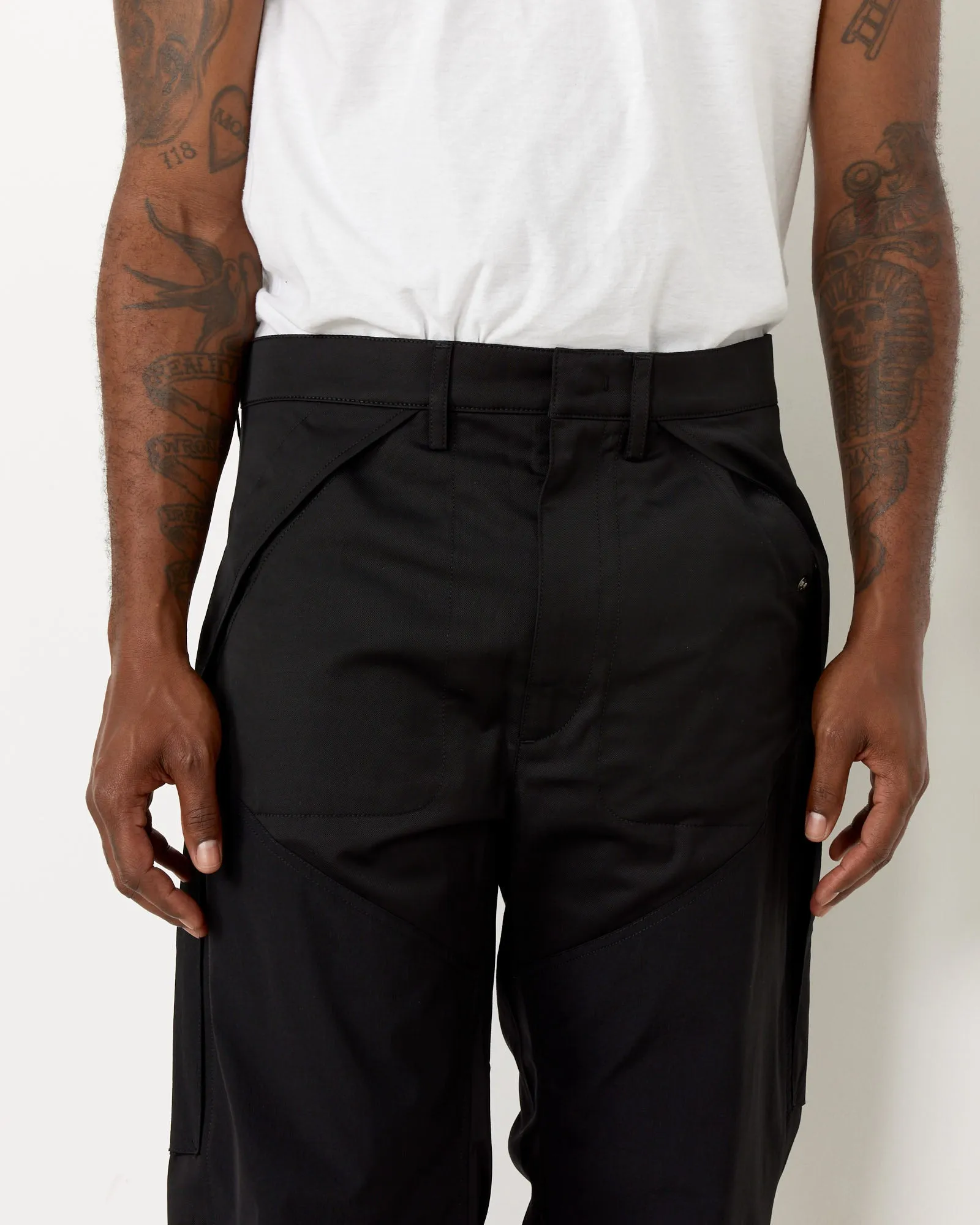 Cargo Trouser in Black