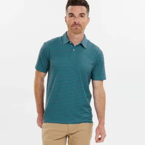 Cayman Stripes Tech Polo