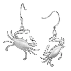 Chesapeake Blue Crab Earrings