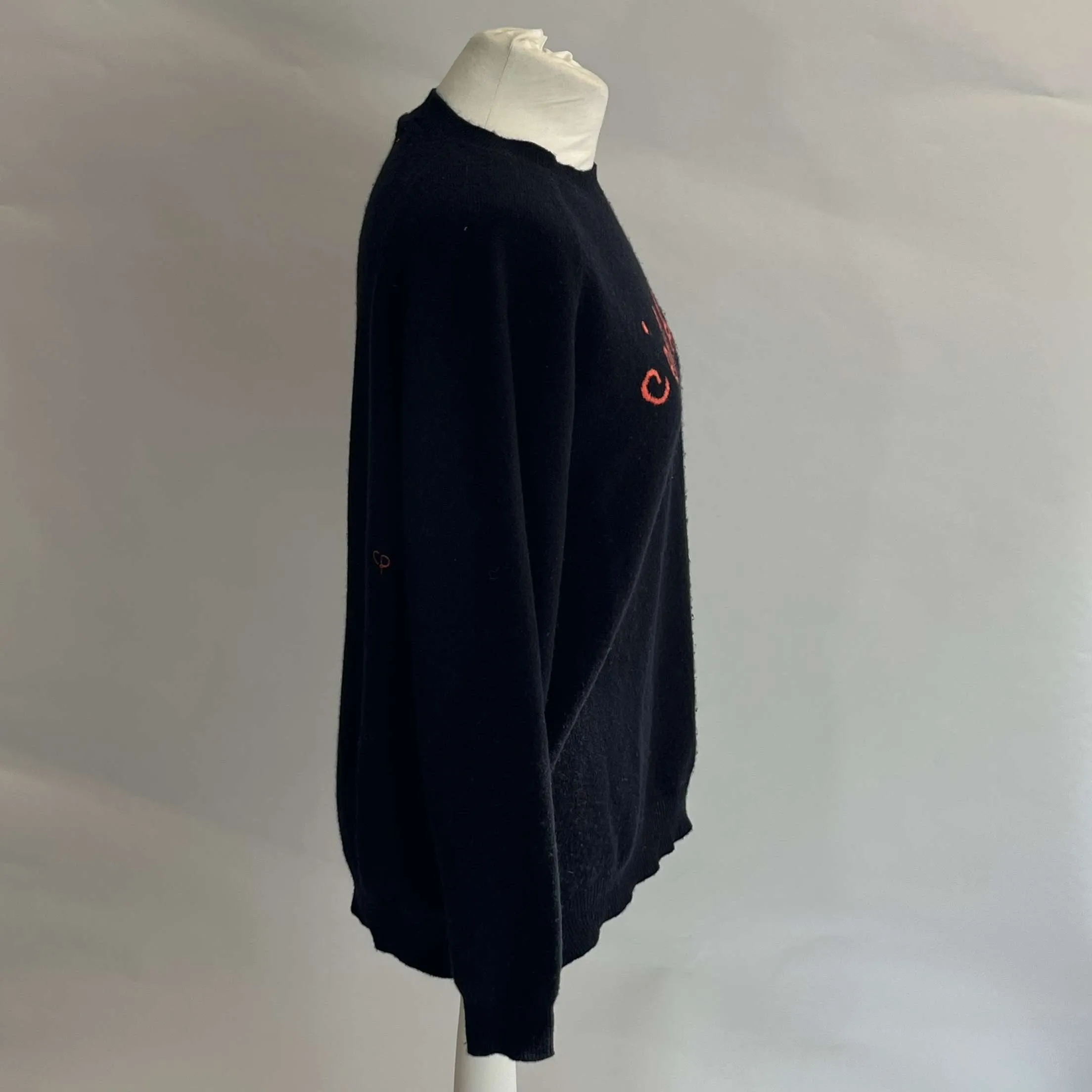 Chinti & Parker Black C'EST BON Cashmere Sweater L