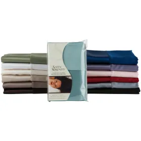 Clearance Satin Pillowcases- Standard & King Size