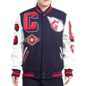 Cleveland Guardians Mash Up Varsity Jacket