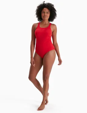 Eco Endurance  Medalist Swimsuit - Red