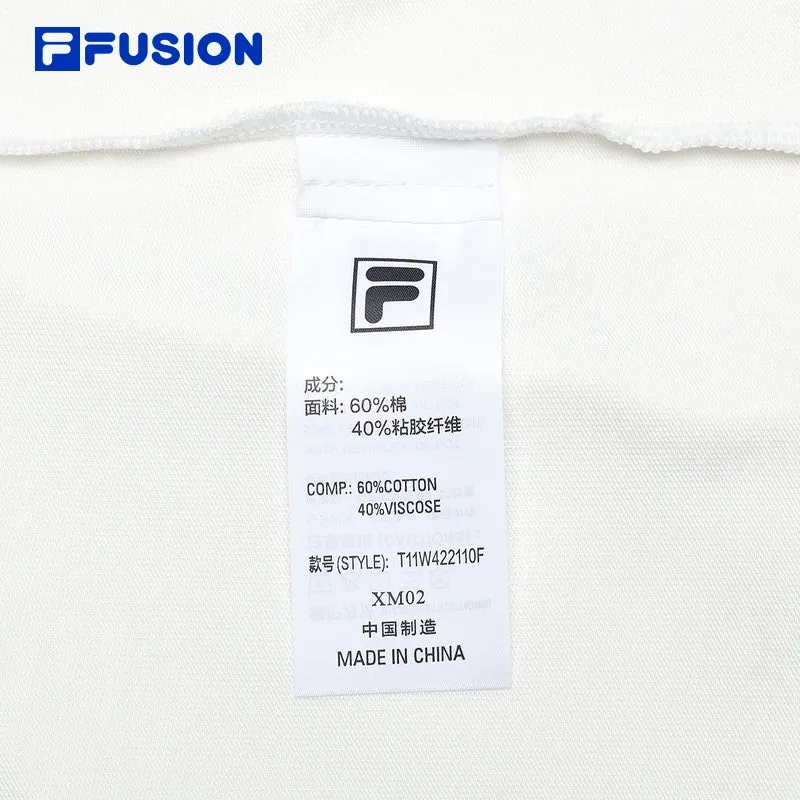 FILA FUSION INLINE CULTURE Women Short Sleeve T-shirt in White