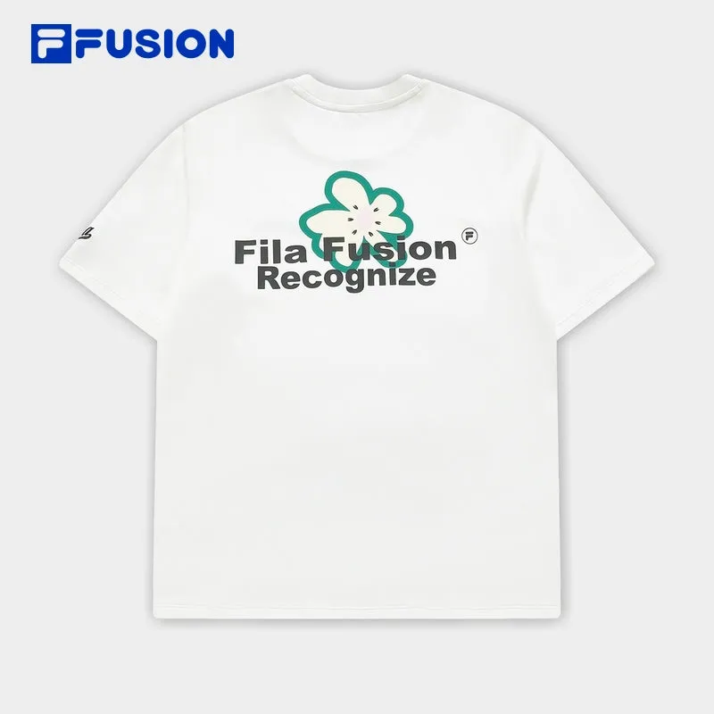 FILA FUSION INLINE CULTURE Women Short Sleeve T-shirt in White