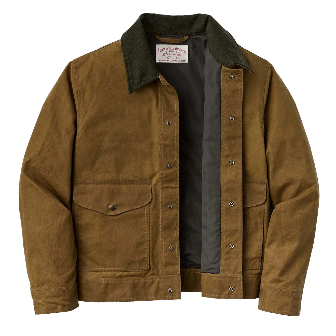 Filson Tin Cloth Work Jacket Dark Tan