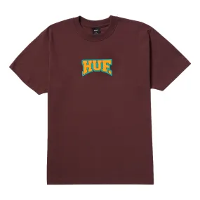 HUF HOME TEAM S/S TEE-EGGPLANT