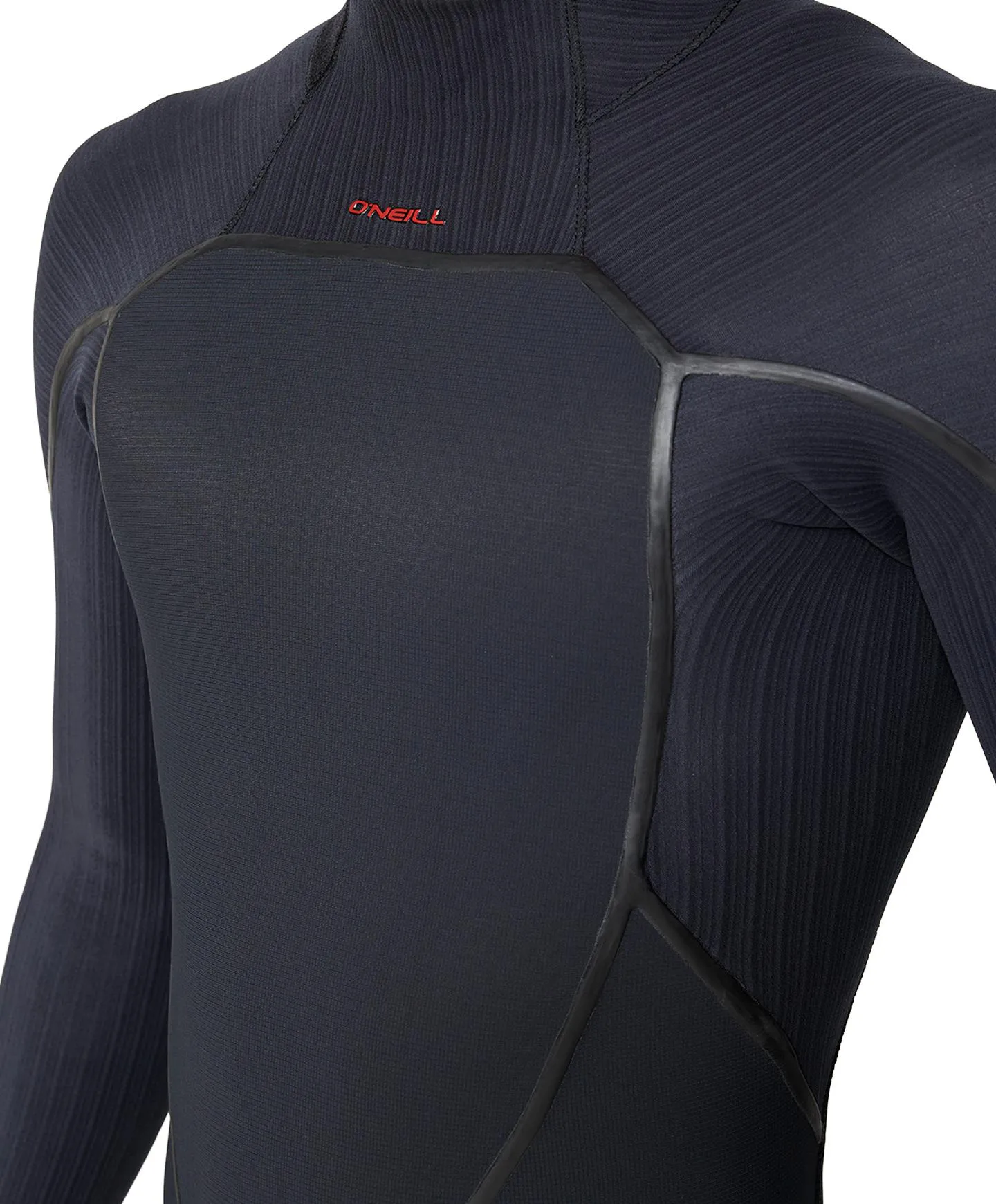 HyperFire X 3/2mm Steamer Back Zip Wetsuit - Black