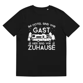 Im Hotel zu Gast - Hier zuhause - Herren Premium Organic T-Shirt