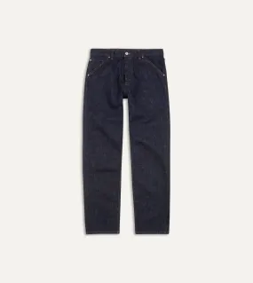 Indigo Rinse 14.2oz Japanese Selvedge Denim Five-Pocket Jeans