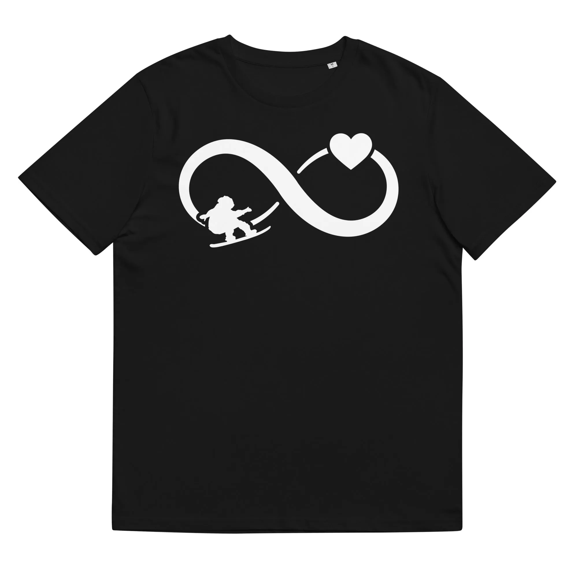 Infinity Heart and Snowboarding - Herren Premium Organic T-Shirt