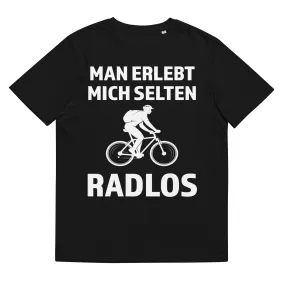 Man erlebt mich selten radlos - Herren Premium Organic T-Shirt