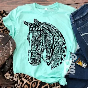 Mandala Horse