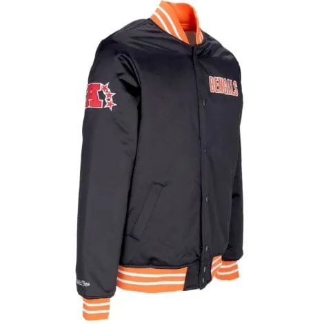 Mitchell & Ness NFL Cincinnati Bengals Heavyweight Jacket (Black)