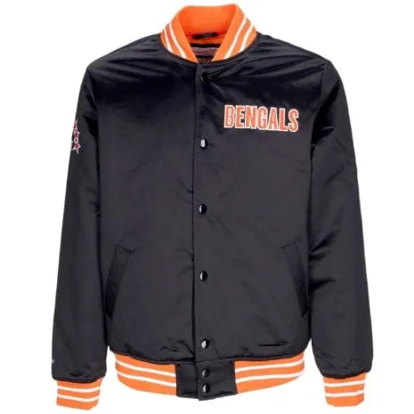 Mitchell & Ness NFL Cincinnati Bengals Heavyweight Jacket (Black)