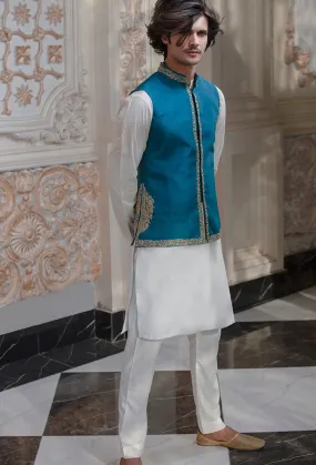 Mughal Waist Coat-MG-002 - Kurta Corner (2022)