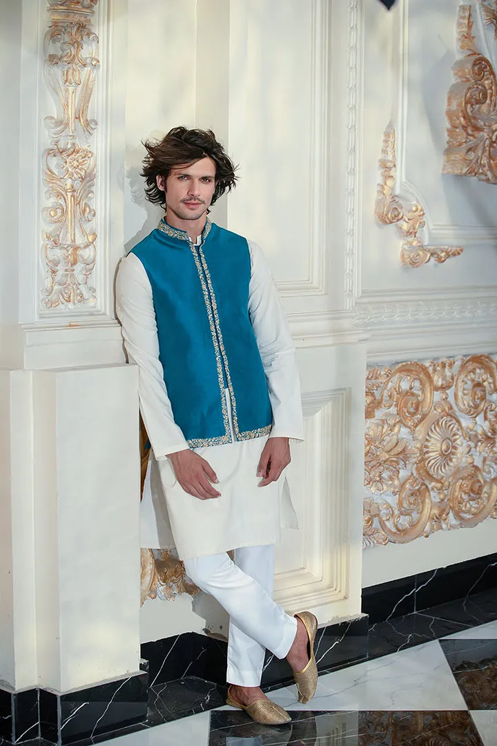 Mughal Waist Coat-MG-002 - Kurta Corner (2022)