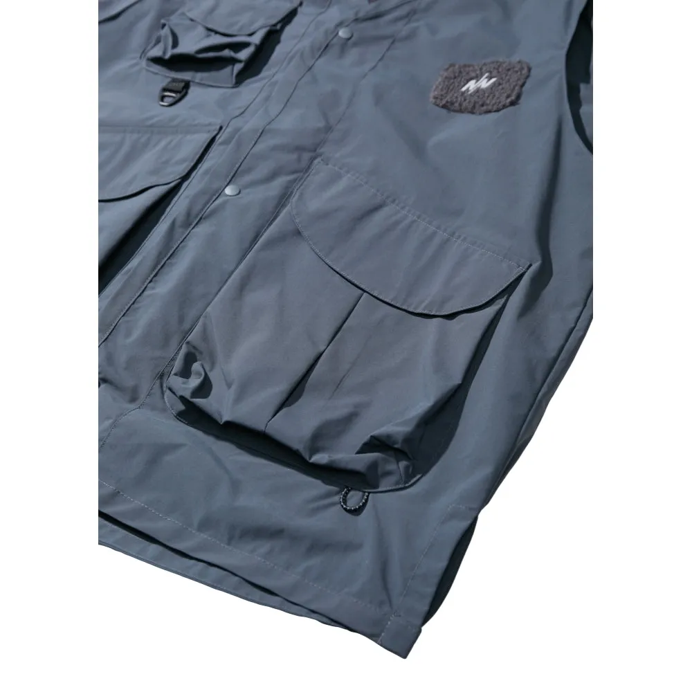 NINE POINT NINE CAIRN UTILITY JACKET-LIGHT GREY