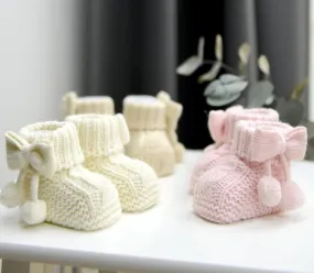 Nipperland-Babyschuhe Gestrickt 2188N