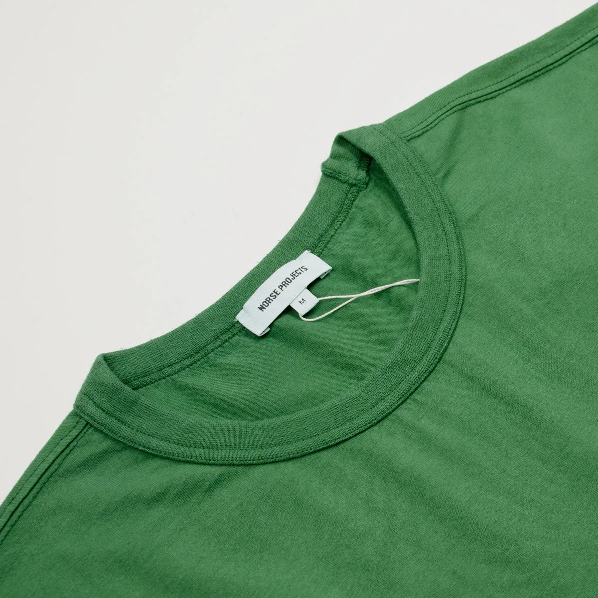 Norse Projects - Johannes GMD Pocket T-shirt - Leaf Green