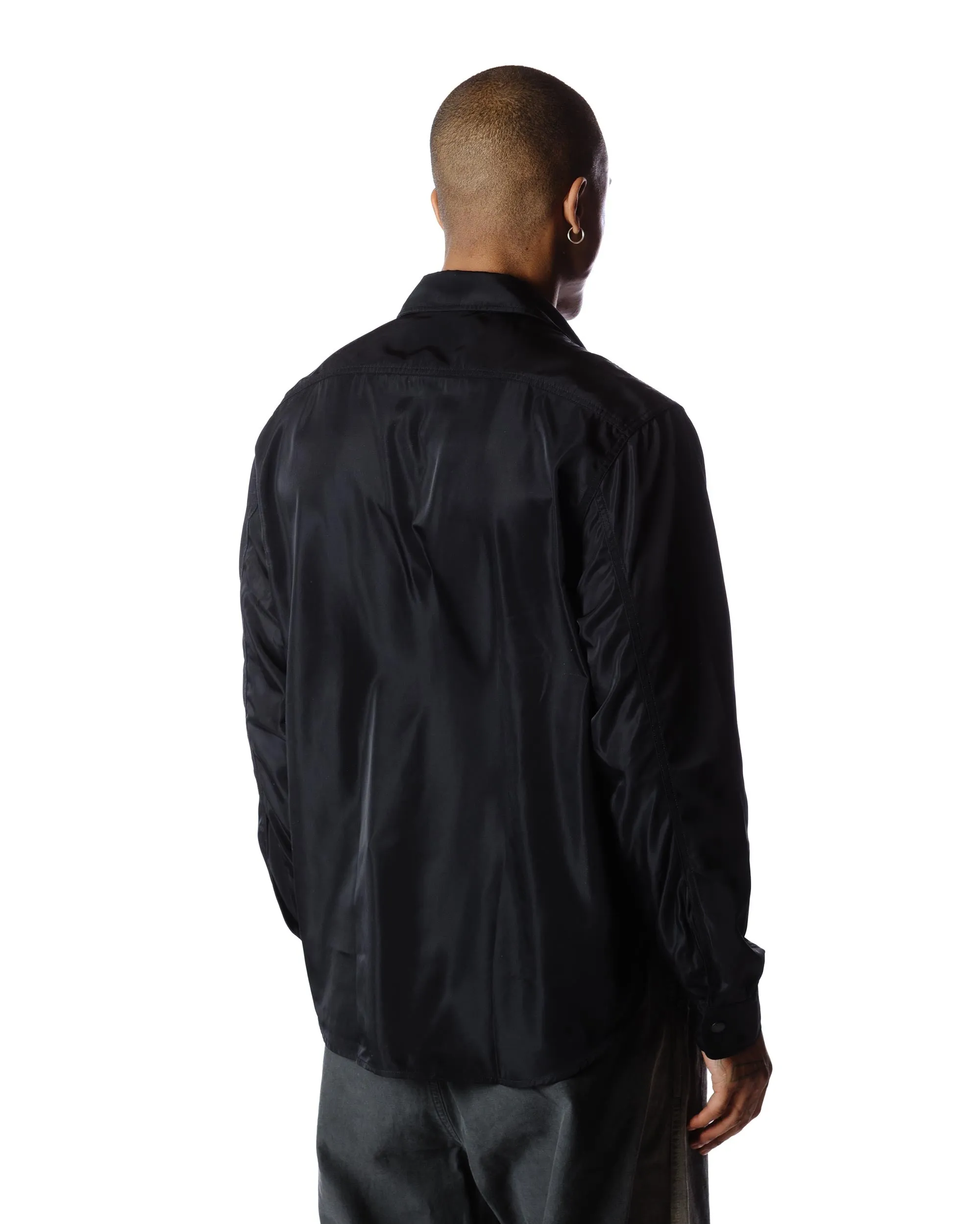 Our Legacy Parade Shirt Black Drape Tech