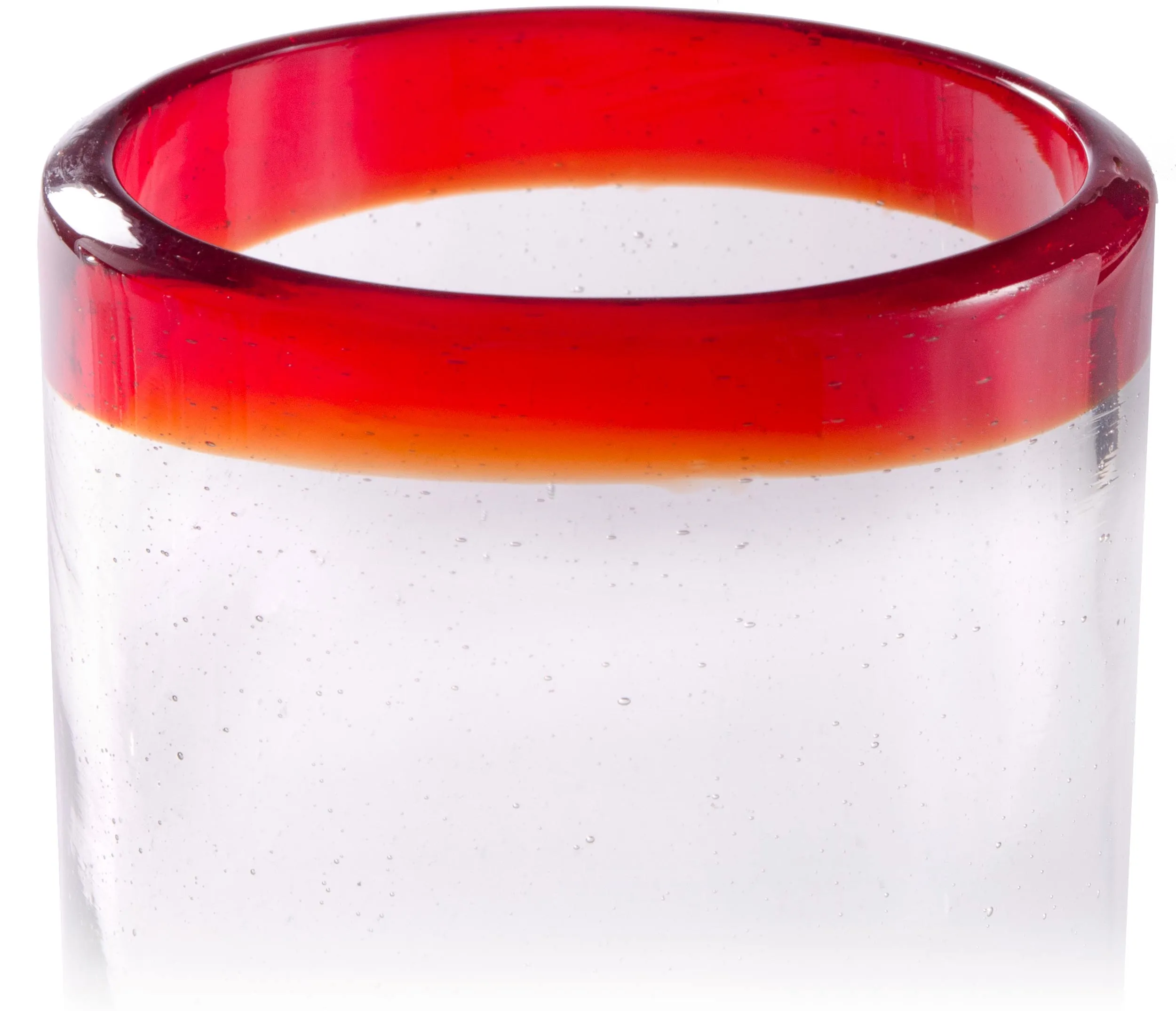 Red Rim Tumbler - 16 oz - Set of 6