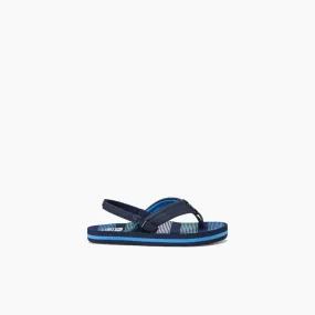 Reef Deep Sea Stripes Little Ahi Toddler Sandal