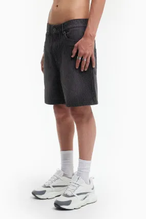 STRIPES GREY/BLACK SHORTS