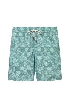 Swim Trunk Slim Cut - Bali Forest