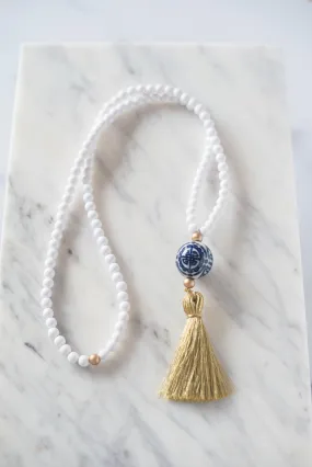 The Halsey Tassel Necklace