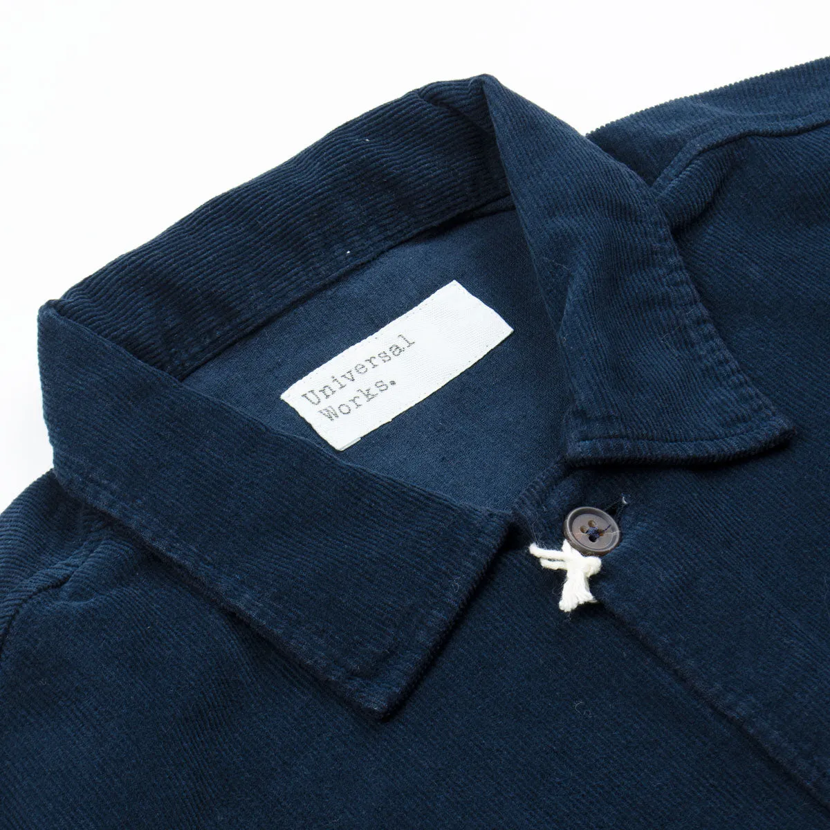 Universal Works - Uniform Shirt Fine Cord - Navy